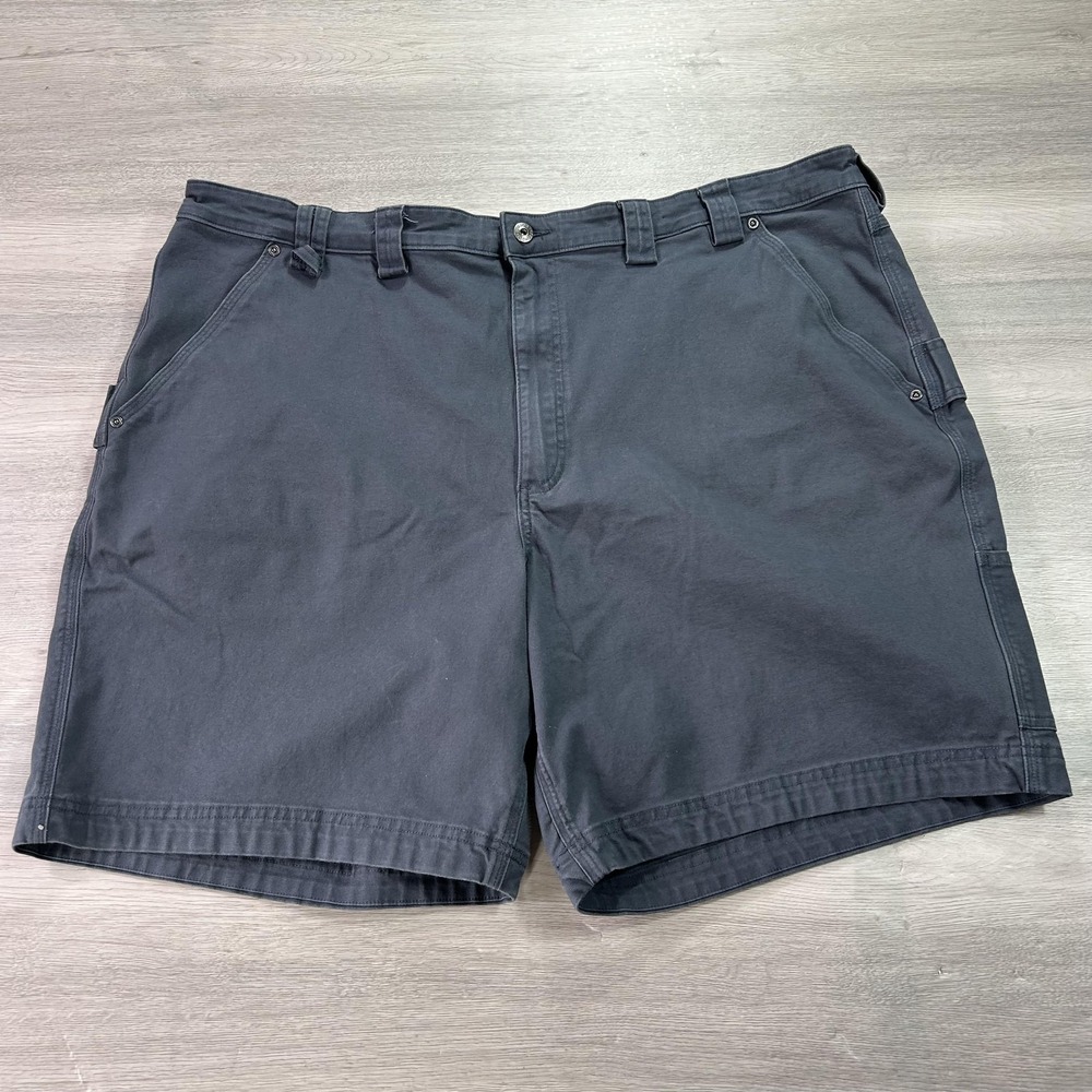 Duluth Trading Co Shorts Mens 48 Charcoal Flex Fire Hose‎ Relaxed Fit Work